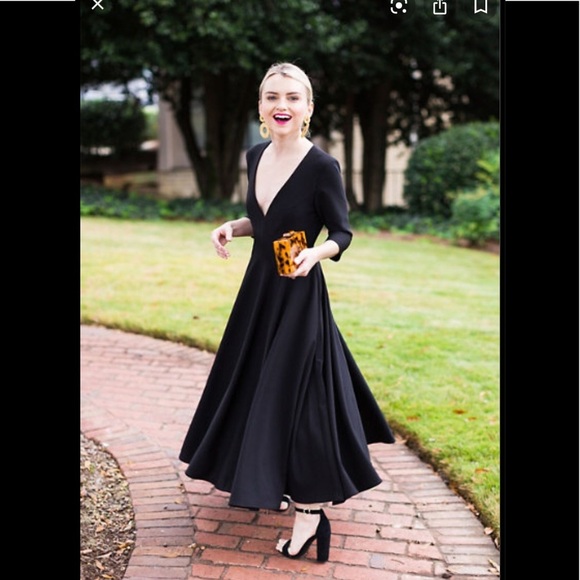 BHLDN Valdis Dress Black Size 2 NWT - Picture 1 of 16